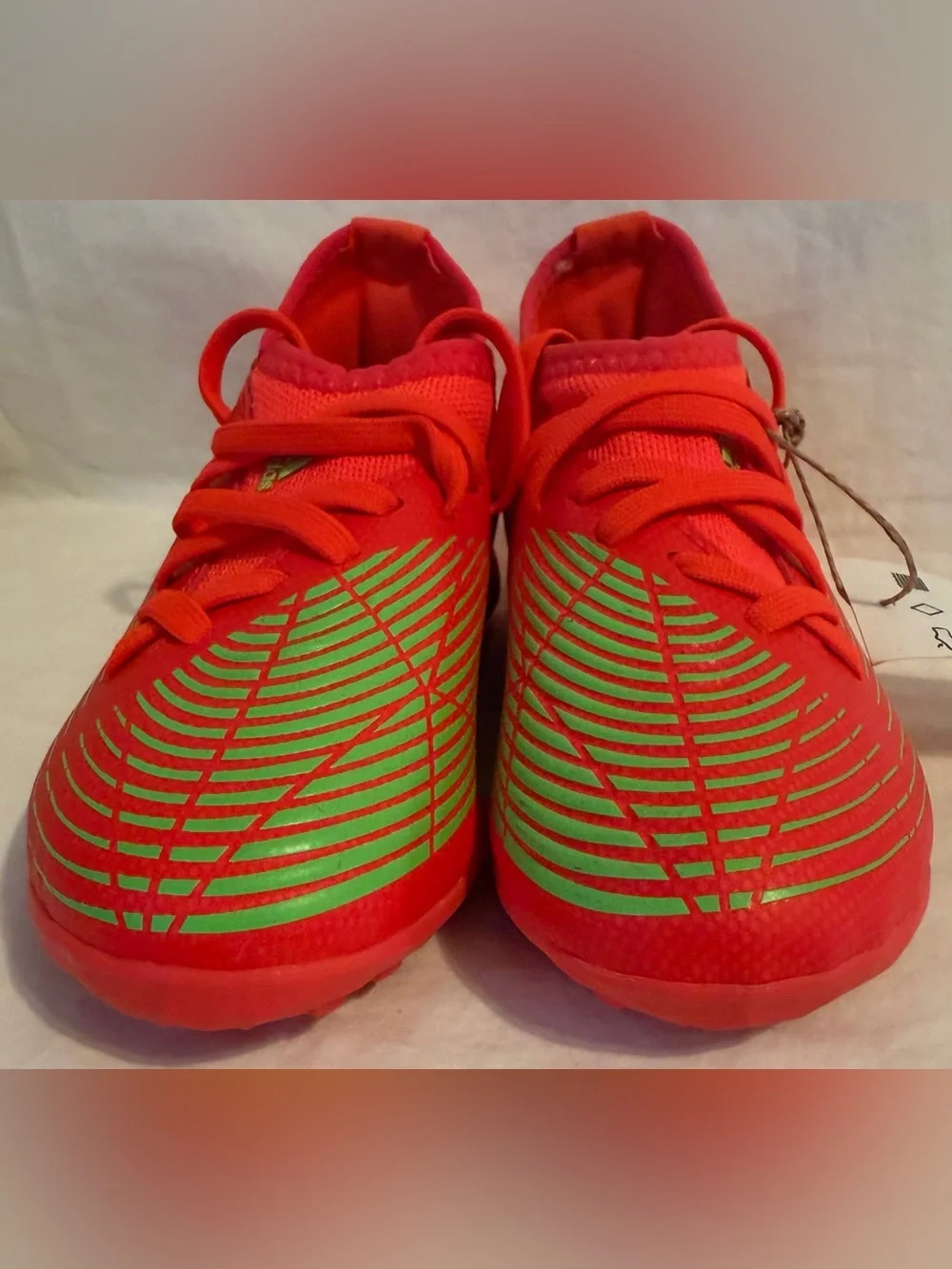 Adidas Predator edge.3 Turf Soccer Shoes Orange GV8503 Toddler Sz: 11K